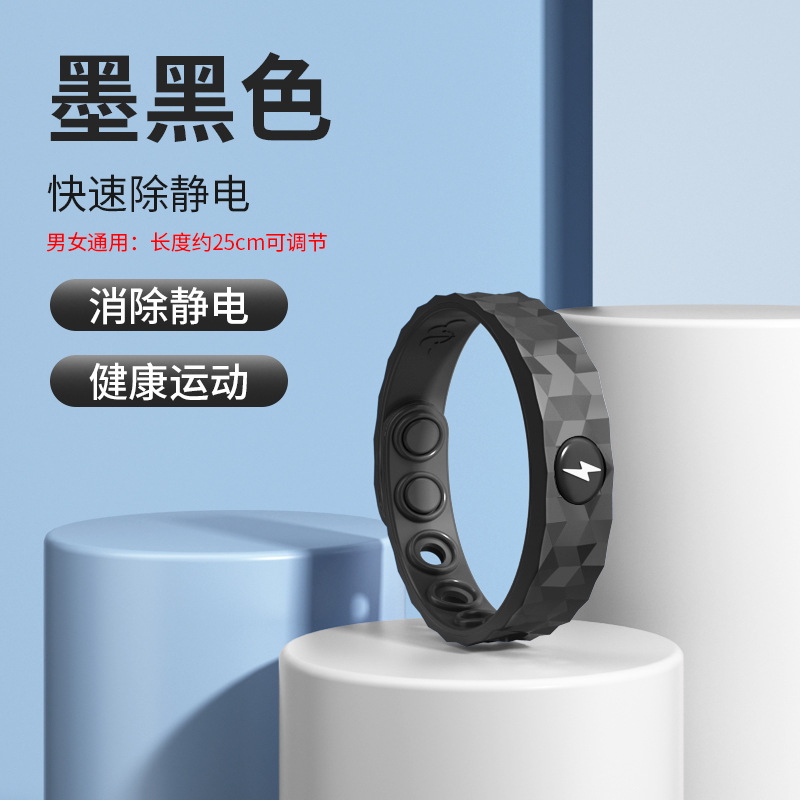 번개 입체 패턴-흑연 색 [포장 상자 첨부]