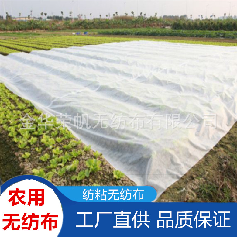 园林绿化覆盖PP纺粘无纺布农用稻田育秧育苗蔬菜果框隔层遮阳无胶