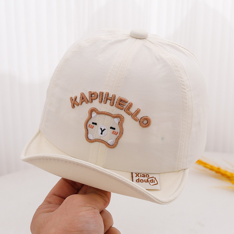 Sombreros infantiles primavera y otoño delgados sombreros de pato para niños sombreros de béisbol para niños sombreros de secado rápido primavera