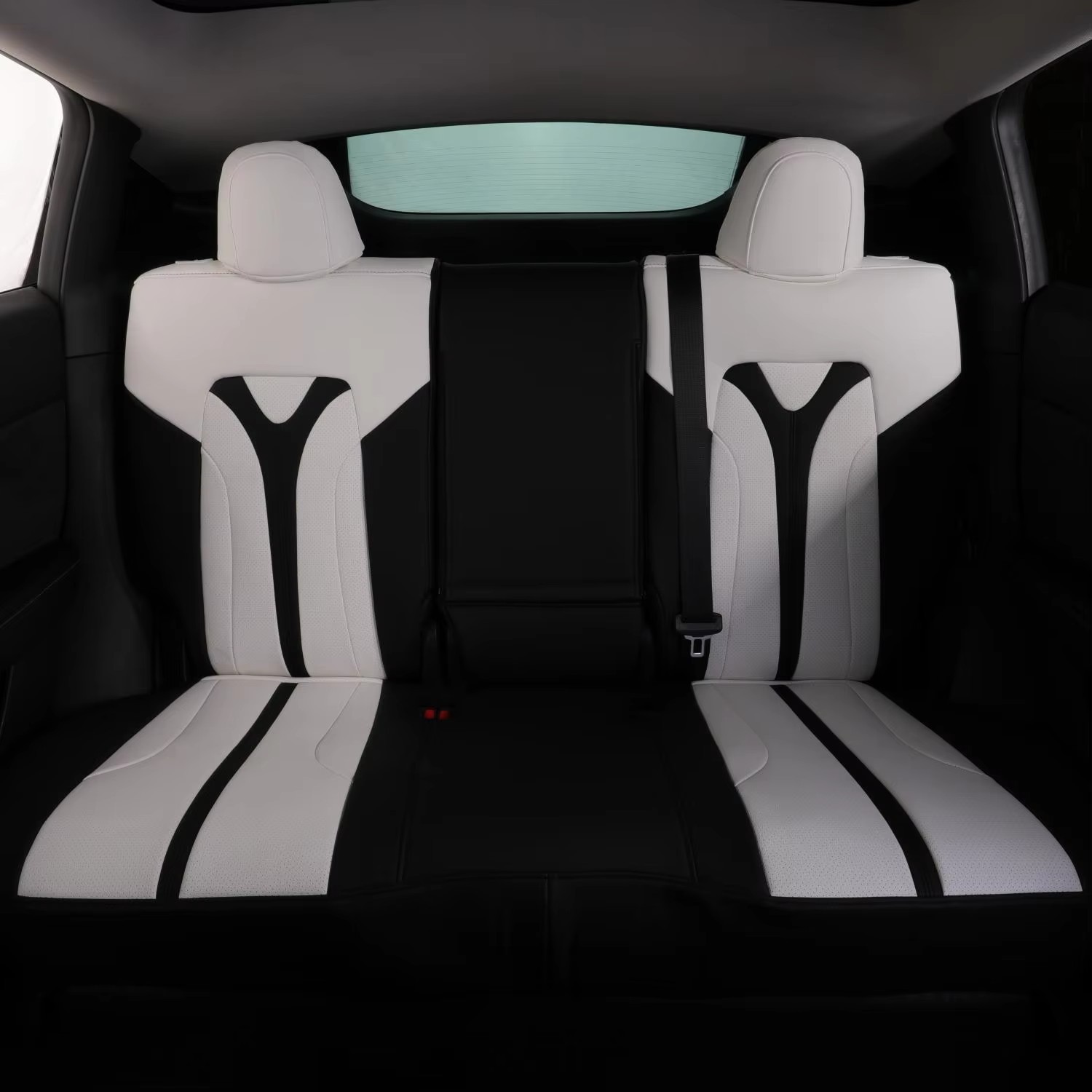Cross-Border Applicable Tesla Model Y/3 All-Inclusive Seat Cushion, Universal Car Seat Cover for All Seasons, Special Car-Specific Seat Cover