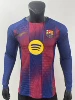 Player version: 25-26 Barcelona home long sleeves