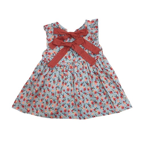 Little Girls' Dress 2024 Summer New Children's Tank Top Princess Dress for Toddlers Floral Dress for Baby Girls Summer Outfit