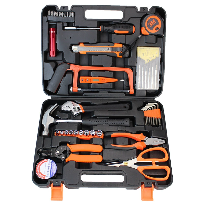 Factory invoicing home hardware tool combination set car maintenance tool electric drill shock drill kitchen tool box