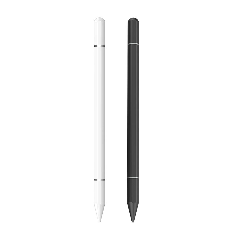 Aplicable a la pluma capacitiva magnética del lado del iPad Apple Android tableta del teléfono móvil lápiz táctil universal de dos cabezas