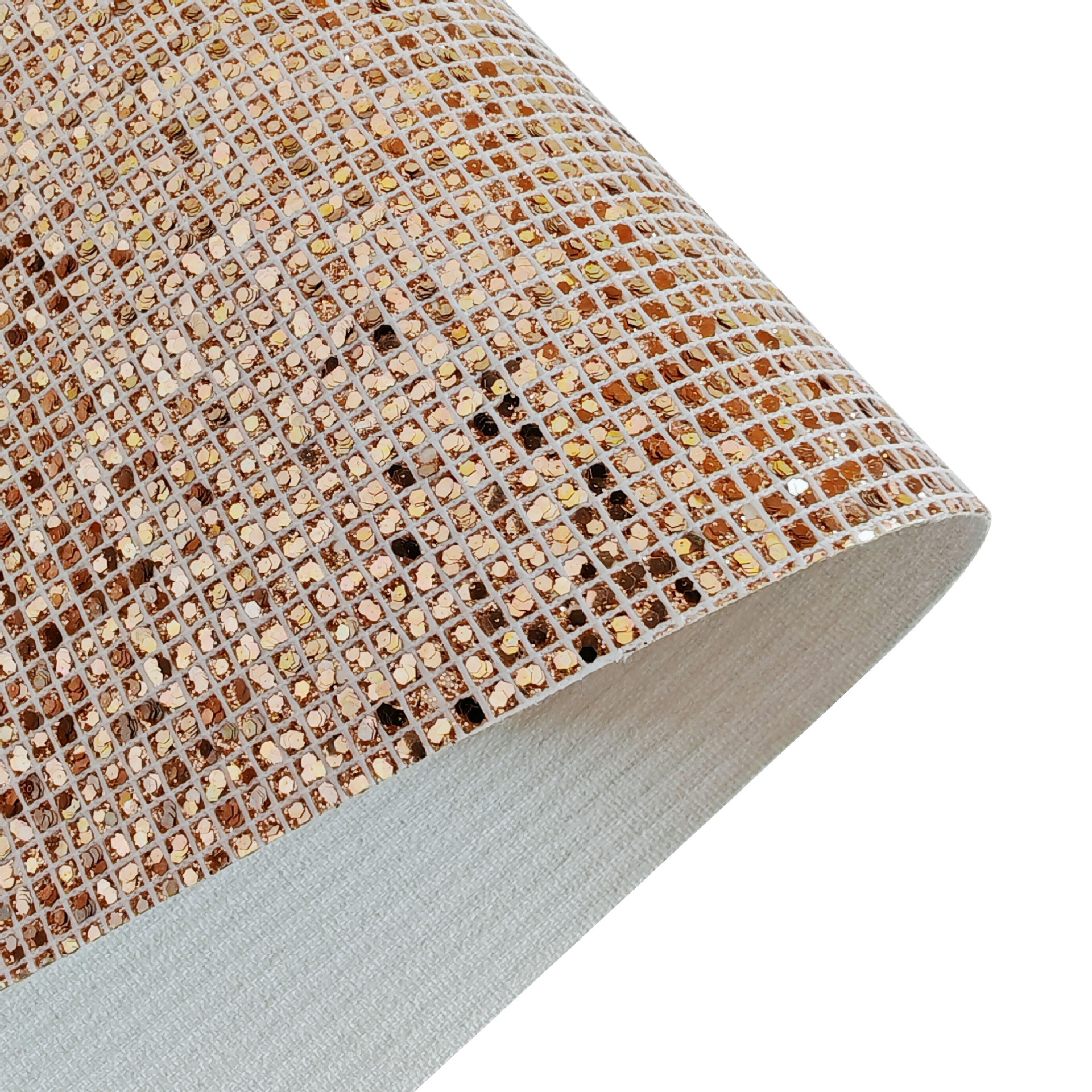 #6 화이트 메쉬 로즈 골드