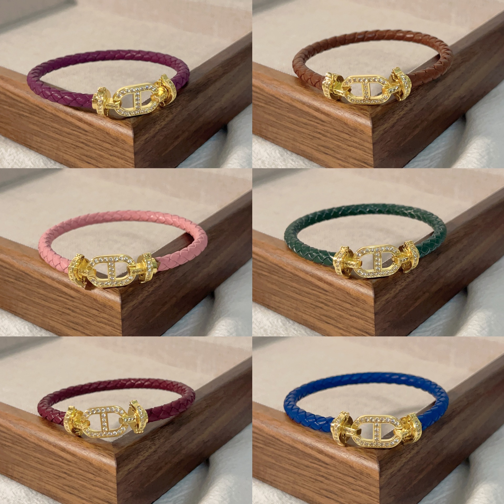 13g Weight 18K Gold Plated Plating Material Copper Pendant Material Rhinestones Inlay Material Bracelets Classification Leather Rope Chain Material No Chain Chain Type 1 Piece Quantity Casual, Daily Occasion Leather rope, Copper Material Geometric Pattern Unisex Gender Plating, Inlay Design Simple Style Style Leather Rope Copper No Chain 18K Gold Plated Plating Inlay Geometric Rhinestones Bracelets 1