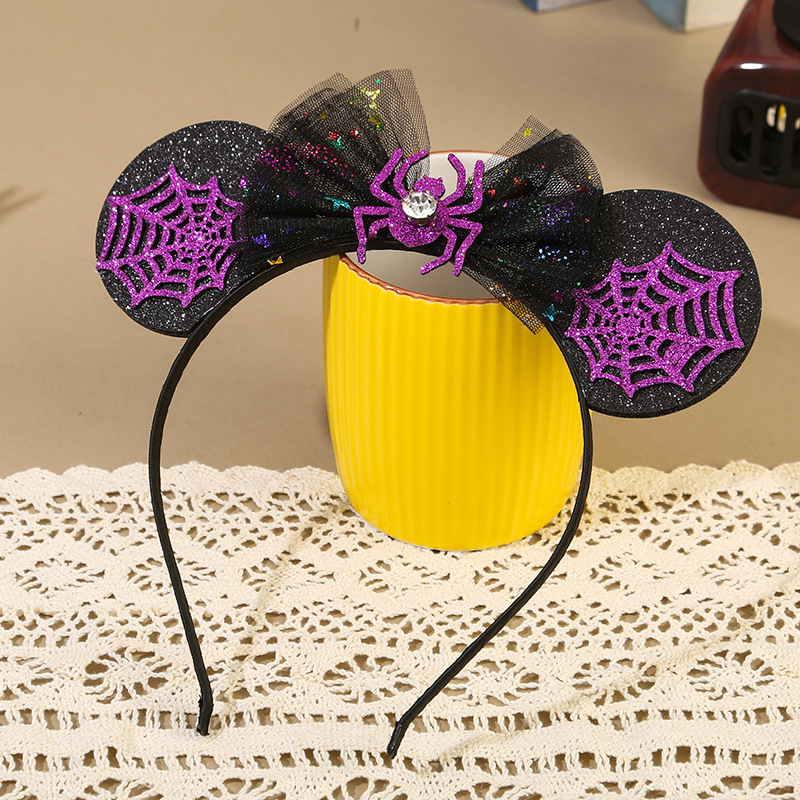 Halloween 2024 nueva decoración de banda de cabello fiesta cosplay cráneo extraña cabeza banda props