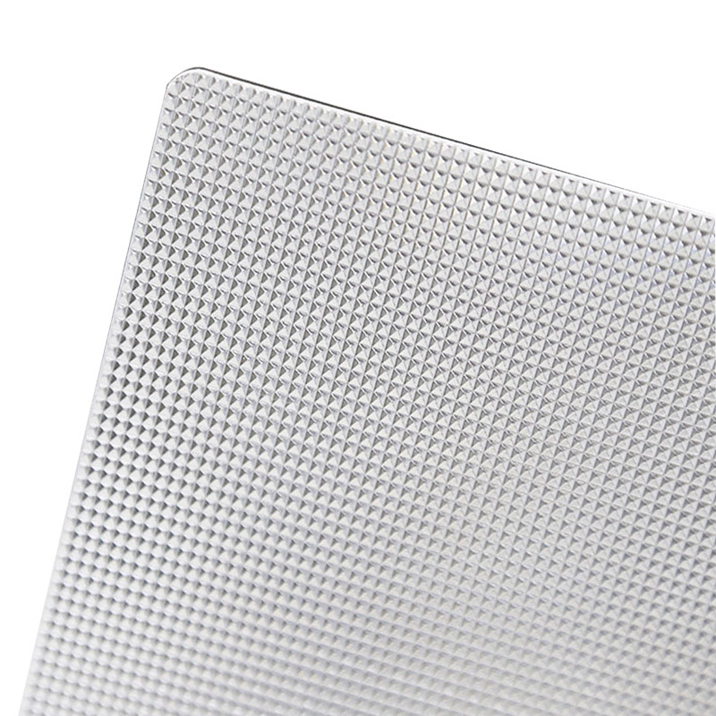 工厂直销高透明棱晶pc板led聚光闪光板灯箱菱晶pc板材加工