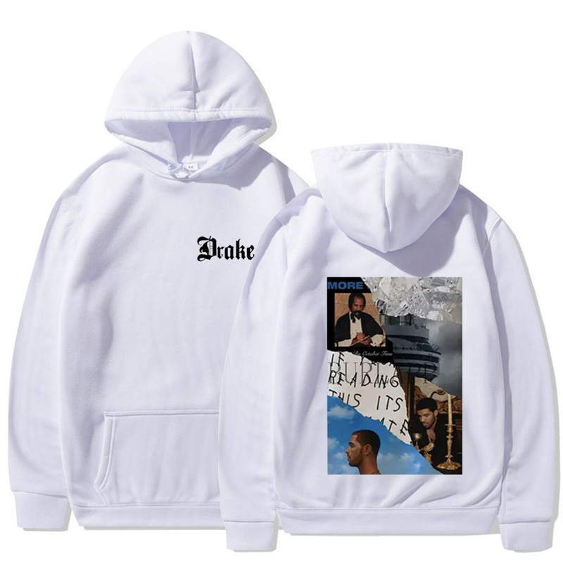 Rapper Drake Music Album Cover Graphic Hoodie for Men and Women