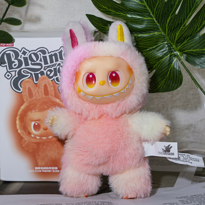 Angelino Jefe ZIMOMO LABU TABLABU Serie de adornos muñecas de peluche colgantes de llaves