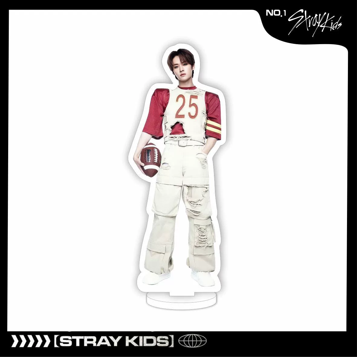 Акриловая двусторонняя фигурка (Stray Kids) 15 см — настольный коллекционный аксессуар, двусторонняя печать