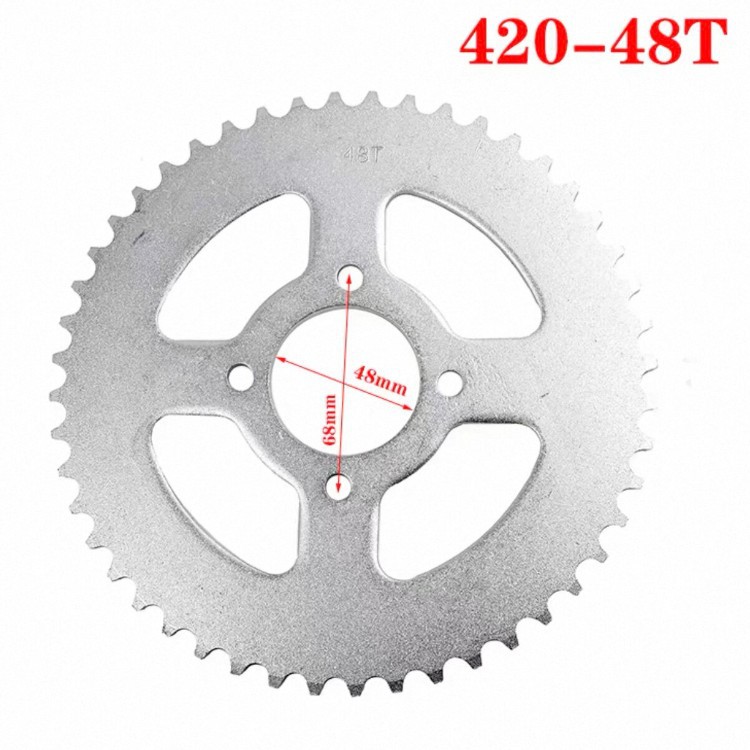420 428 520 530 sprocket for motorcycle and go-kart speed-up modification, gear disc, fuel saver