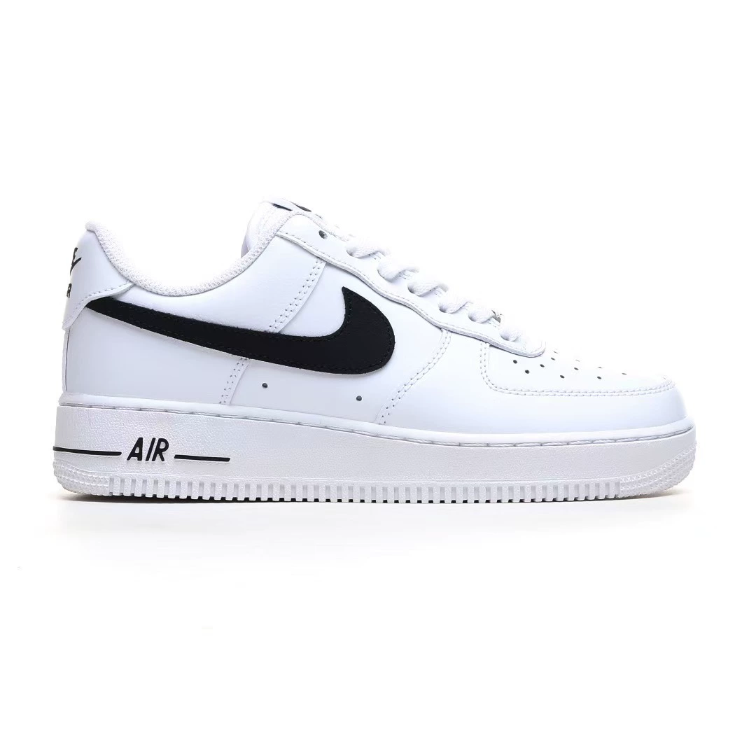 Nike Air Force 1, кожаные кроссовки для мужчин и женщин, белые кроссовки для отдыха