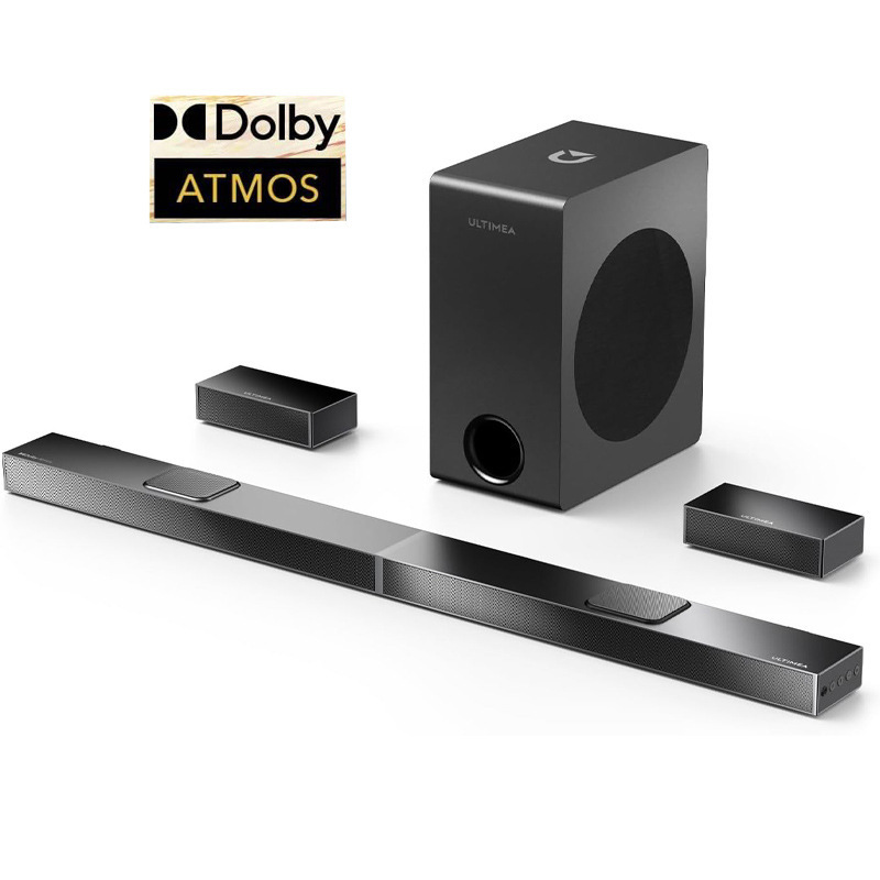 Amazon 5.1 Stereo Soundbar Dolby Atmos Home Theater Surround Sound System Nova S80