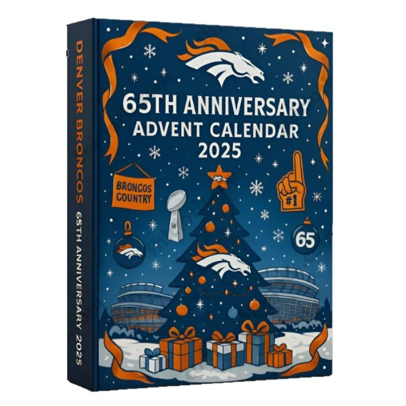 Кросс-бордер новый товар рождественская елочная игрушка ZW Denver Broncos NFL 65-летие Advent фестиваль акриловый слепой бокс