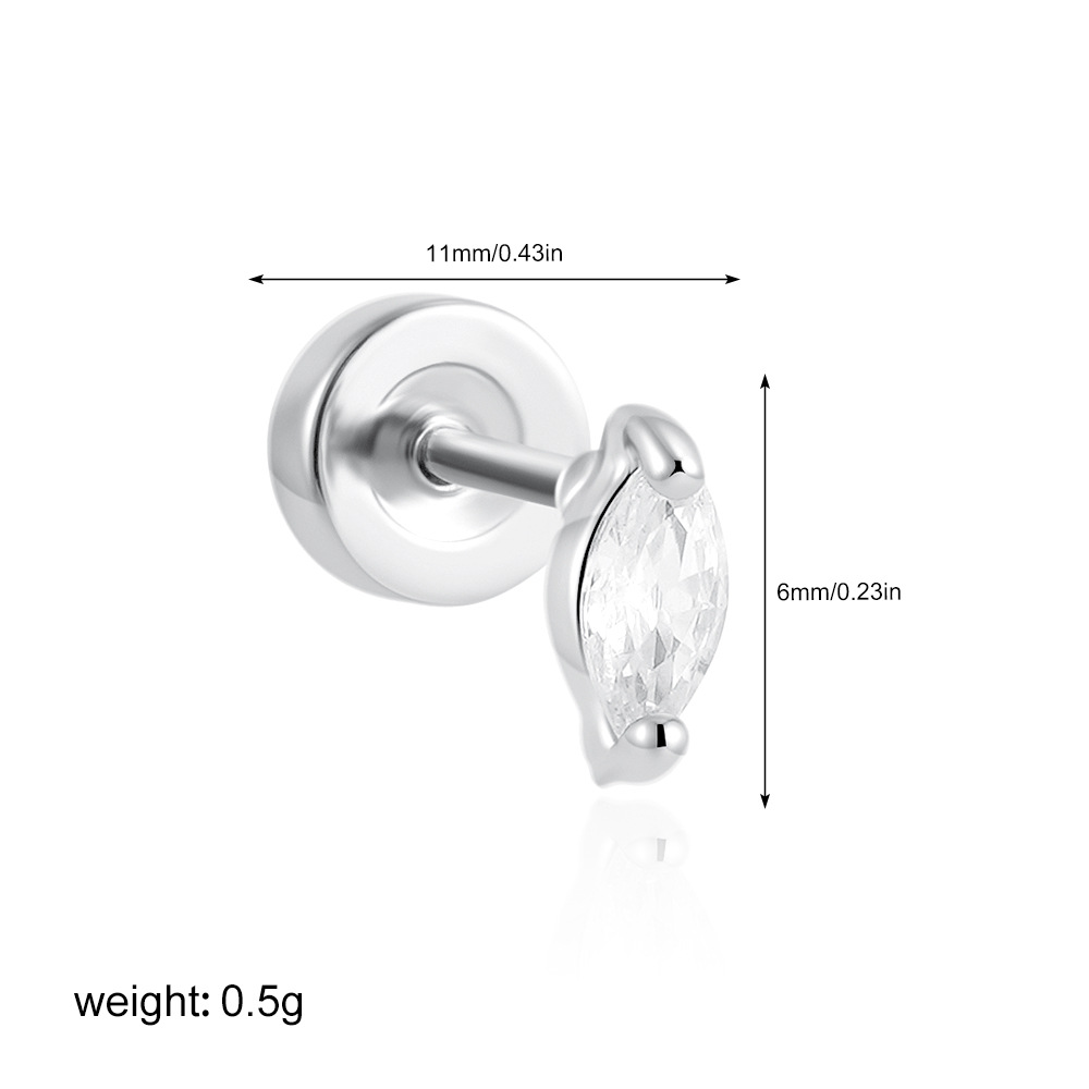 2g Weight 201 Stainless Steel Ear Needle Material Ear Studs Classification 1 Piece Quantity Casual, Daily Occasion Copper Material Star, Moon, Heart Shape Pattern All Seasons Season Women's Gender Plating Design Elegant, Simple Style Style 1 Piece Elegant Simple Style Star Moon Heart Shape Plating Copper Ear Studs 31