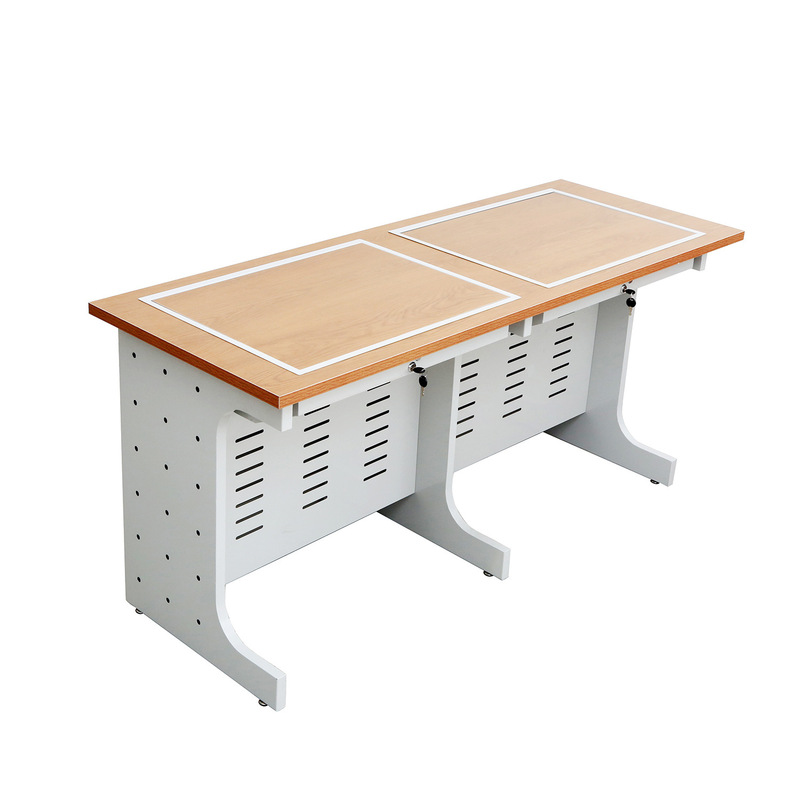 Flip-Up Computer Desk School Multimedia Classroom Training Table Computer Room Monitoring Room Computer Desk Hidden Flip-Up Table Flip-Up Computer Desk School Multimedia Classroom Training Table Computer Room Monitoring Room Computer Desk Hidden Flip-Up Table
