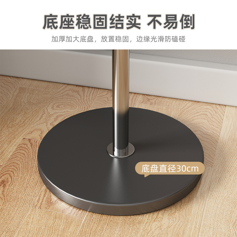 衣帽架落地臥室掛衣架簡約現代立式網紅衣服架子家用客廳掛包架子