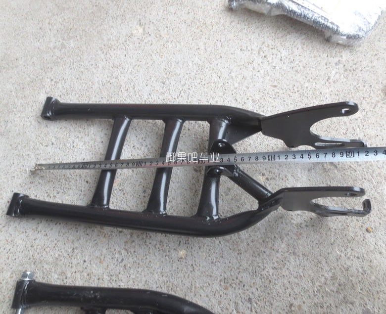 Quad bike accessories: Big Bull Big Dinosaur ATV rear swing arm, rear fork, rear axle bracket