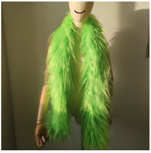 긴 머리-과일 그린