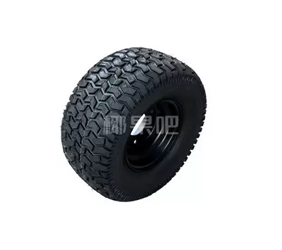 Modified Go-Kart Parts, Lawn Motorcycle wheel hub - tire-with-3-hole-hub-black