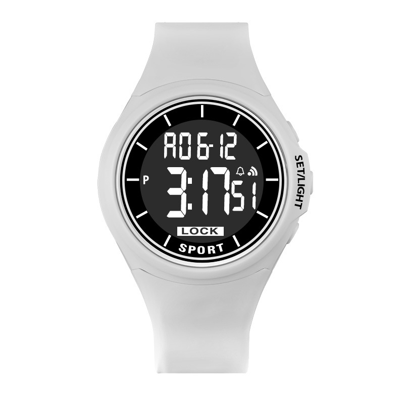 Nuevo simple estudiante deportes al aire libre multifuncional reloj despertador luminoso moda electrónica fábrica por mayor