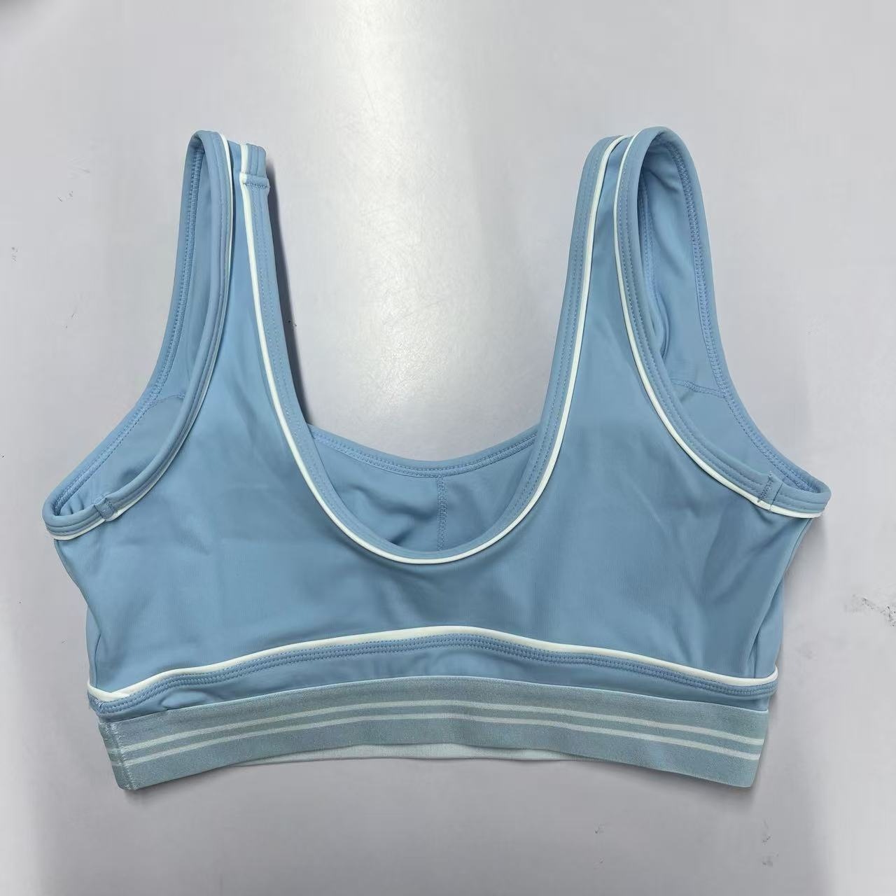 Summer Women's Nude Yoga Suit Set High-Waisted Cropped Pants Fitness Training Two-Piece Sleeveless Long Pants_ecoleips.com