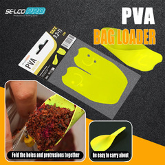 折り畳みエサシャベルpvaツール水溶袋セット打巣釣り餌袋PVA bag Loader