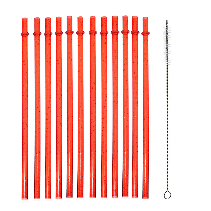 Ventas transfronterizas calientes 12 pipas rígidas roscadas de color resistentes a desprendimiento pipas de plástico PP pipas de anillo de pipas rígidas repetibles