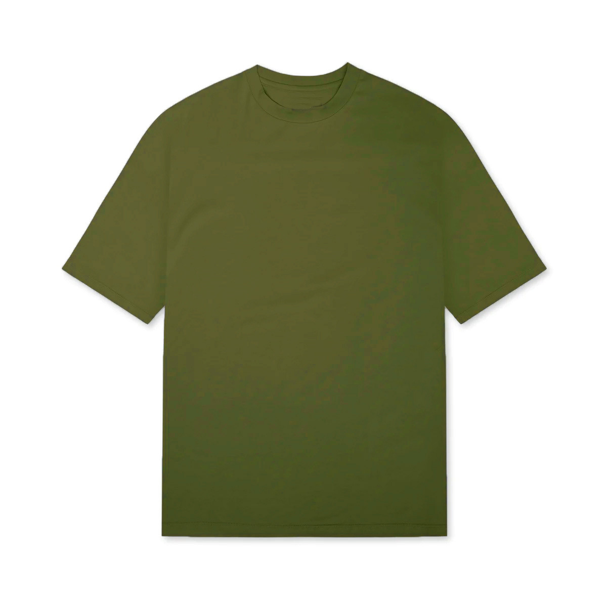 210g Weight Cotton, Cotton Blend Fabric Type T-shirt Tops Type Round Neck Neckline Solid Color Pattern Men's Gender Sports Style Men's Solid Color T-shirt Men's Clothing 30
