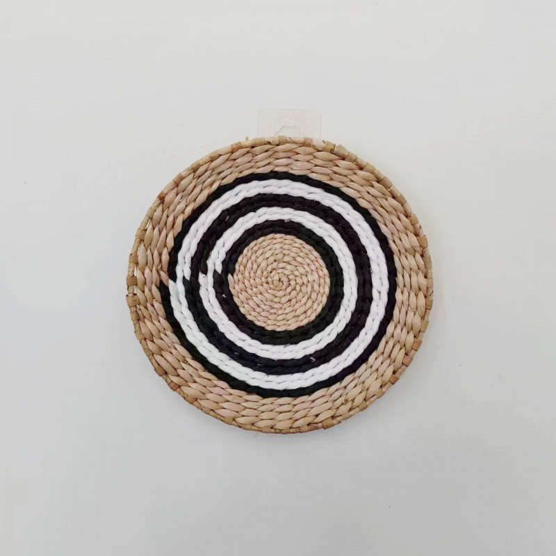 Círculo en blanco y negro de 25 cm de diámetro