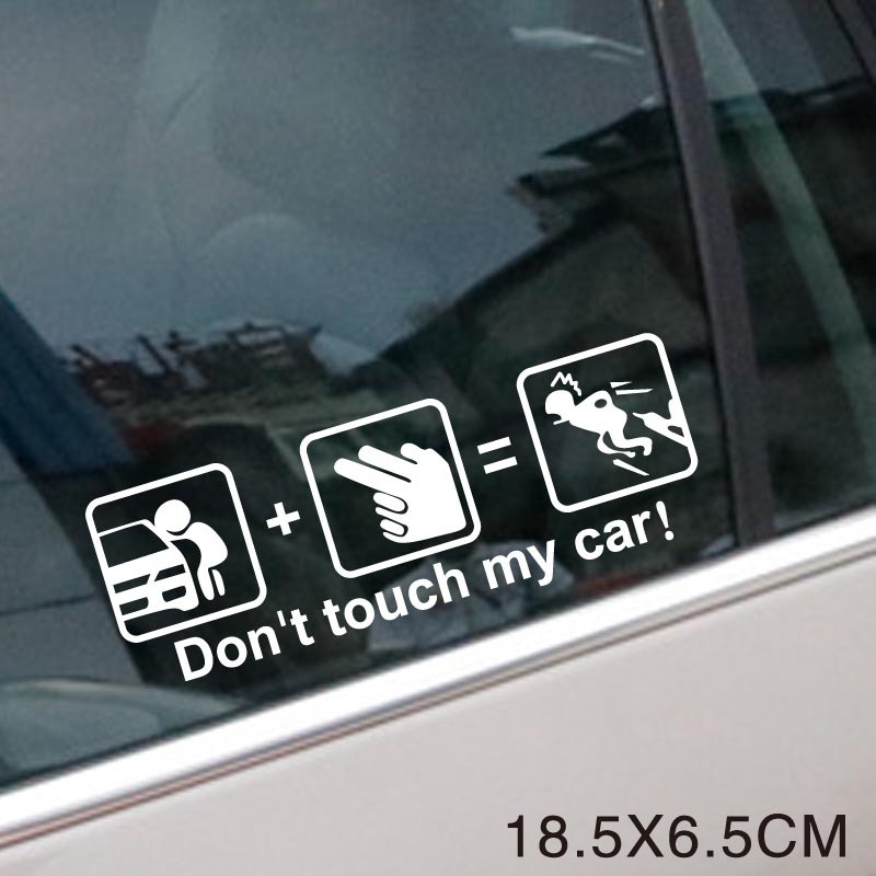 Dont Touch My Car Car Stickers Personalized Decal For Vehicles_voghion.com