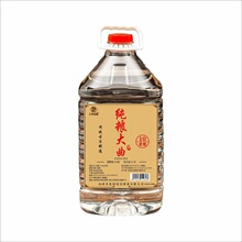 固态发酵纯粮大曲酒53度清香型纯粮食酒酿造山西特产正宗泡酒桶装