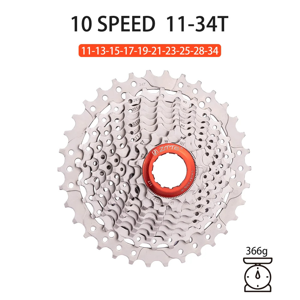 10 velocidades 34T plata