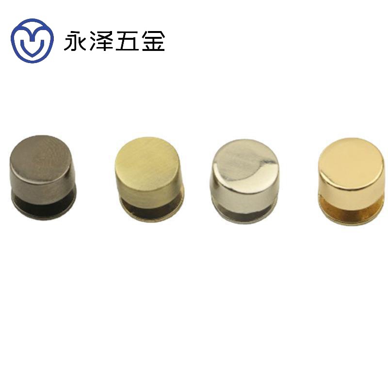 Zinc Alloy Leather Women's Bag Decorative Buckle Foot Nail Bottom Flat Screw Bucket Decorative Nail