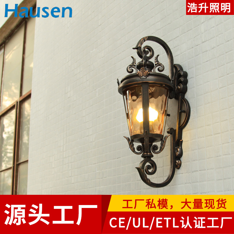 European style outdoor wall lamp waterproof lamp large villa wall outdoor balcony lamp corridor lamp aisle lamp door headlight aluminum European style outdoor wall lamp waterproof lamp large villa wall outdoor balcony lamp corridor lamp aisle lamp door headlight aluminum