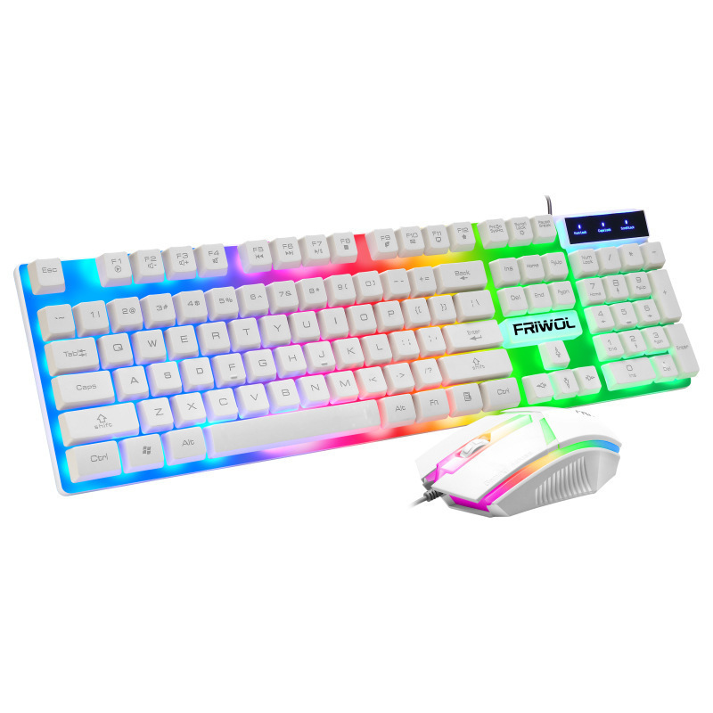 マムシkm 320有線バックライトキーボードのマウスセットのノートのゲームのマウスセットのUSB通用のアマゾン|undefined