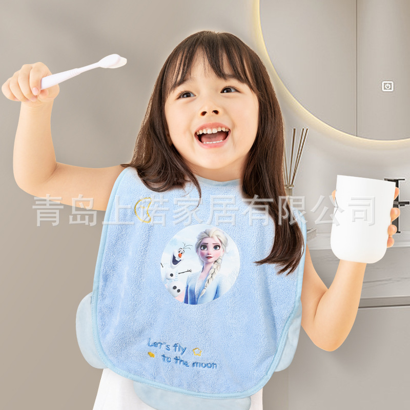 Disney Kidsren's Washcloth, Face Wash Bib, Tooth Brushing Waterproof Bib, Multifunctional Towel, Baby and Kids Mouthwash Towel Disney Kidsren's Washcloth, Face Wash Bib, Tooth Brushing Waterproof Bib, Multifunctional Towel, Baby and Kids Mouthwash Towel