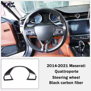 玛莎拉蒂吉博力总裁方向盘按键 Maserati Quattroporte多功能装饰