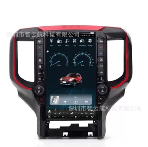 19-23 Dodge yeni Ram 13.6 düym şaquli ekran Android naviqator böyük ekran hamısı bir yerdə maşın