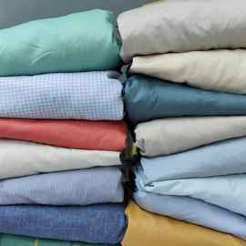 某莱某星余料40支斜纹床笠180*200/150*200纯色双人活性印花133g^