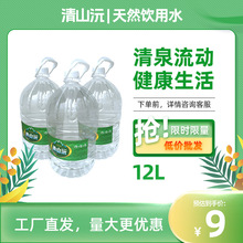 ��ɽ��VȪˮ���l12L��ͥ���ˮ�ݲ�ˮ�Ҝ�ɽȪˮ��Ͱ�bˮ��Ȼ