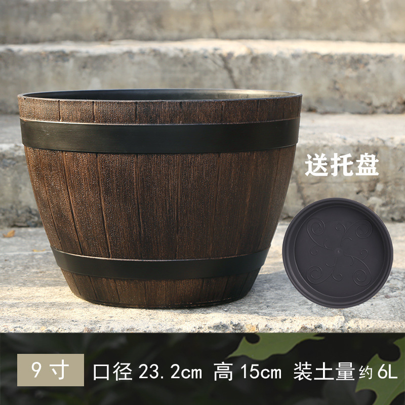 别墅门口花盆大号特大号家用大型花盆落地庭院种树盆龙缸铁树其他|undefined
