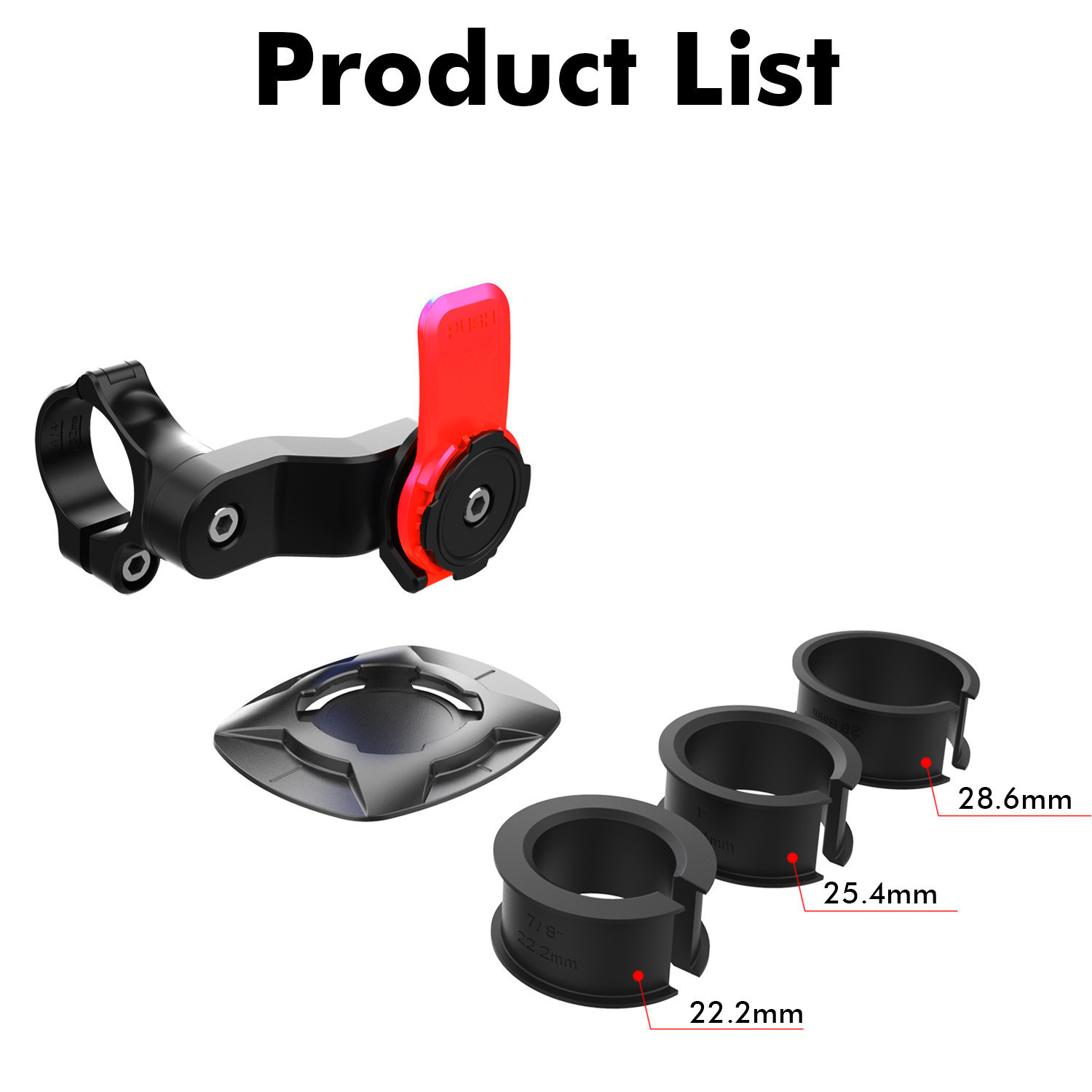 Simple Electric Vehicle Phone Holder, Motorcycle Navigation, Bicycle Riding, Delivery, 360-Degree Rotating Adjustable Holder