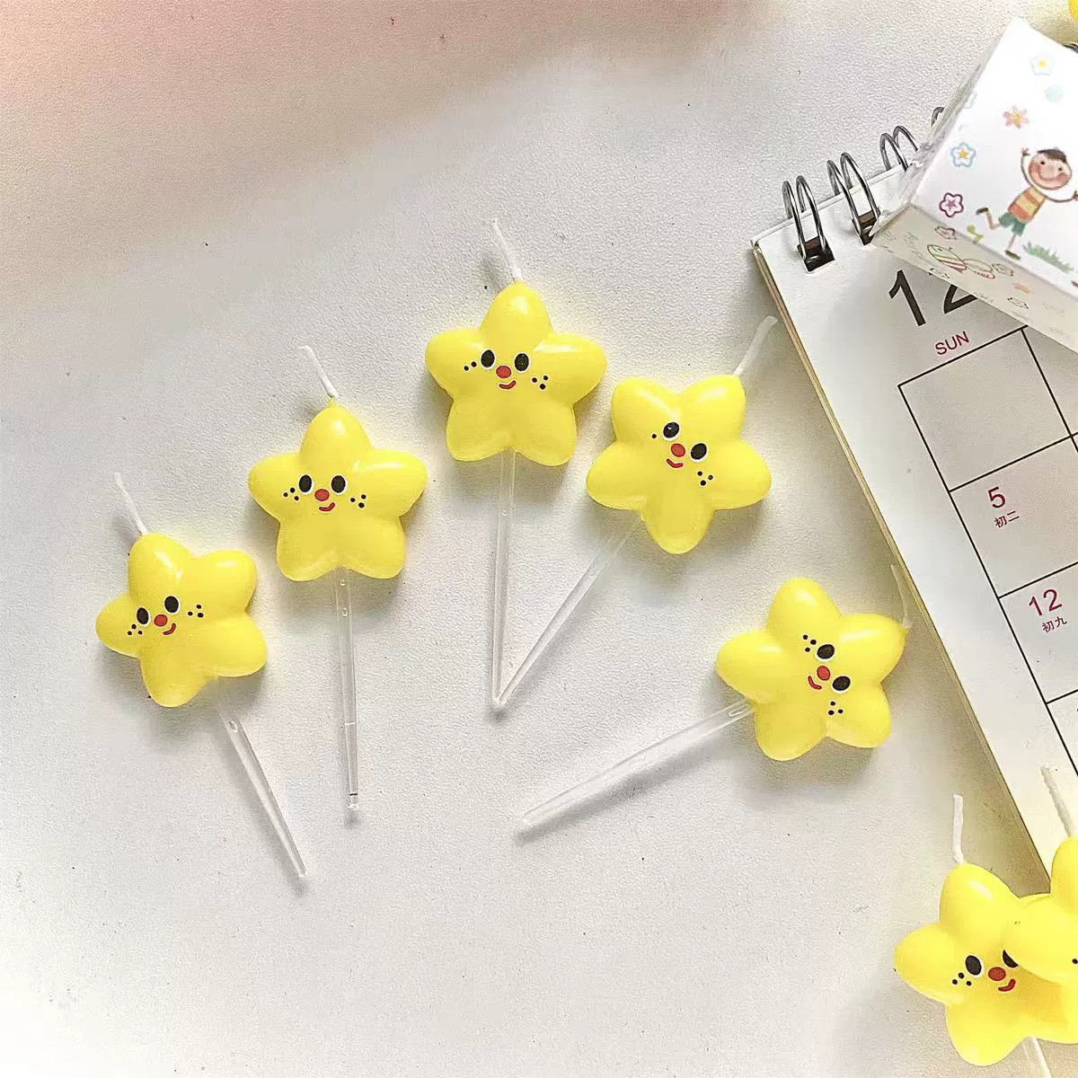 Candle, children's decorations for party