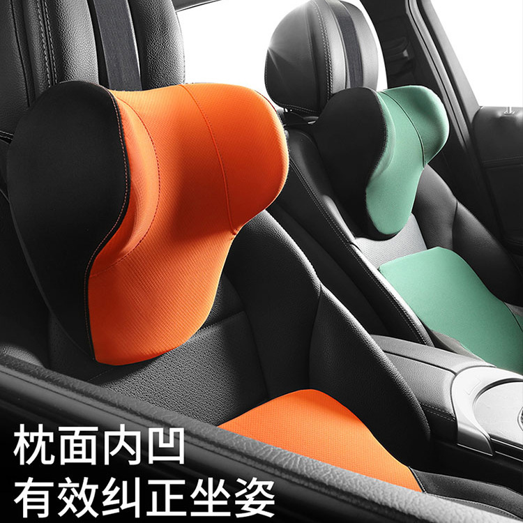 車用ヘッドレスト保護用ヘッドレスト卸売りヘッドレスト車の腰は記憶綿シートで枕を半分に囲んでいます。|undefined