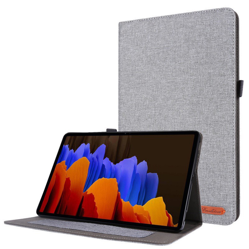 Suitable for Samsung Tab S7/A7/A6/S6T tablet computer denim cloth TPU protective cover insertable card