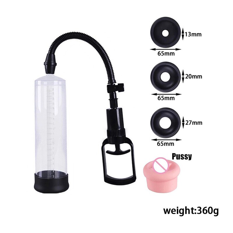 Male negative pressure booster aircraft cup vacuum air pump penis trainer adult sex toys wholesale cross-border