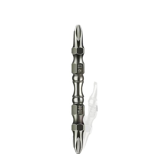 Tungsten steel S2 nunchuck bit 65MM100MM large head small head industrial grade high hardness strong magnetic bit