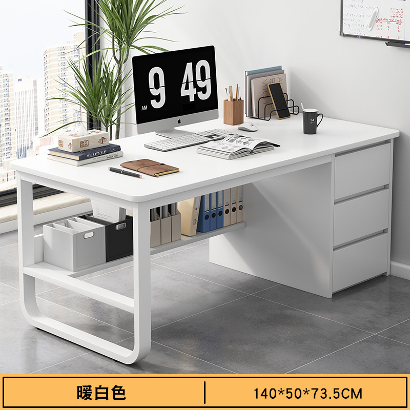 Estante blanco cálido 140 * 50